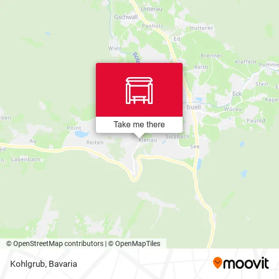 Карта Kohlgrub