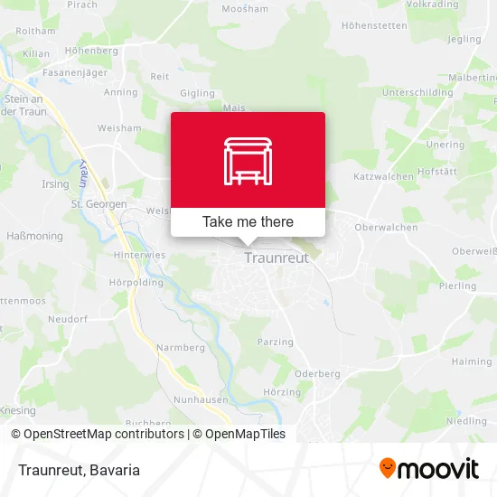 Карта Traunreut