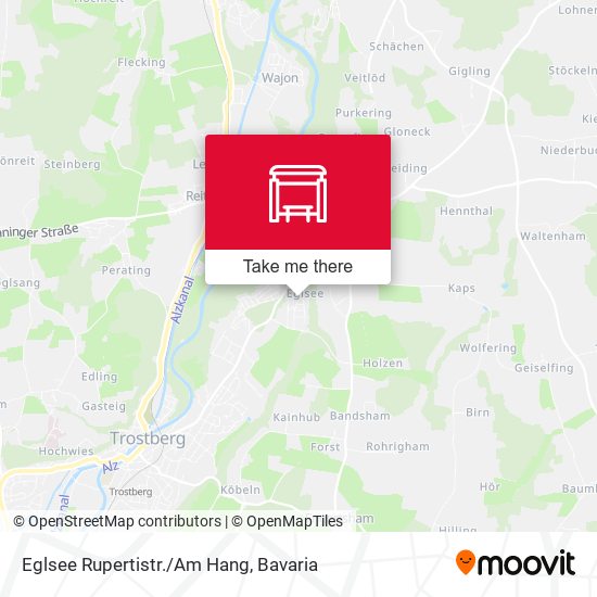 Eglsee Rupertistr./Am Hang map