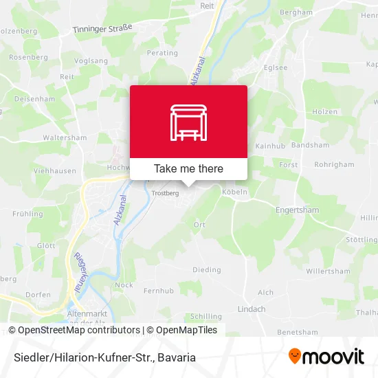 Карта Siedler/Hilarion-Kufner-Str.
