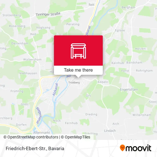 Карта Friedrich-Ebert-Str.