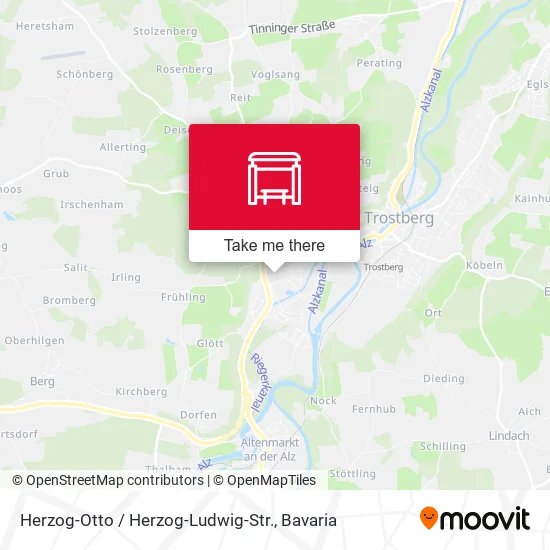 Карта Herzog-Otto / Herzog-Ludwig-Str.