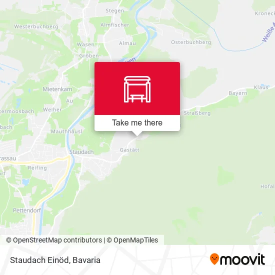 Карта Staudach Einöd