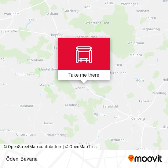 Карта Öden