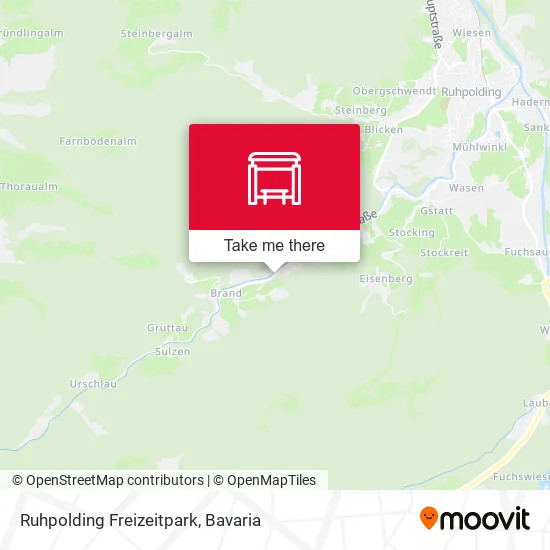 Карта Ruhpolding Freizeitpark