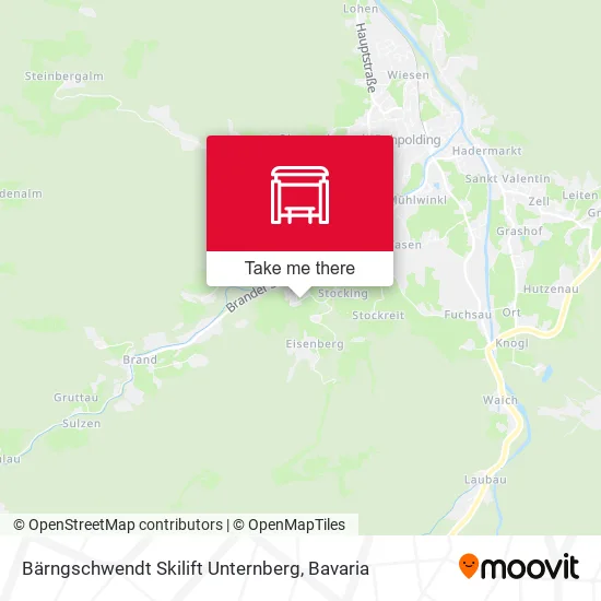 Карта Bärngschwendt Skilift Unternberg