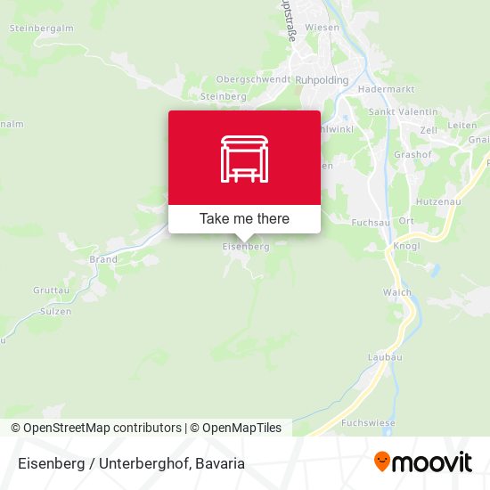 Eisenberg / Unterberghof map