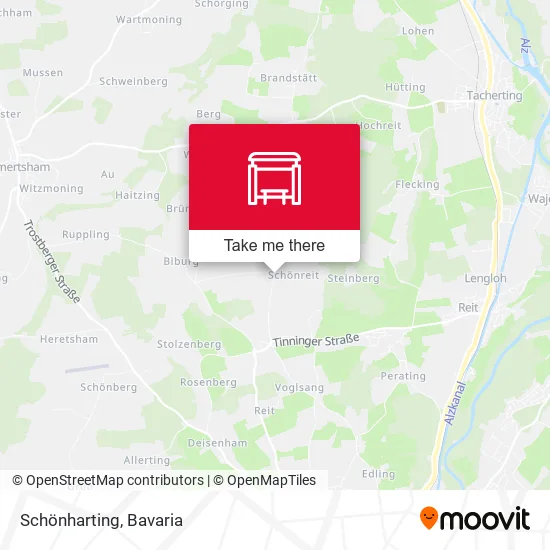 Карта Schönharting