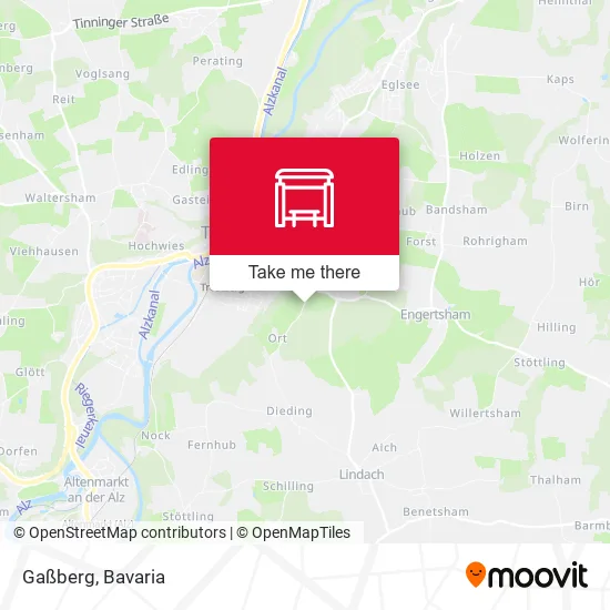Карта Gaßberg
