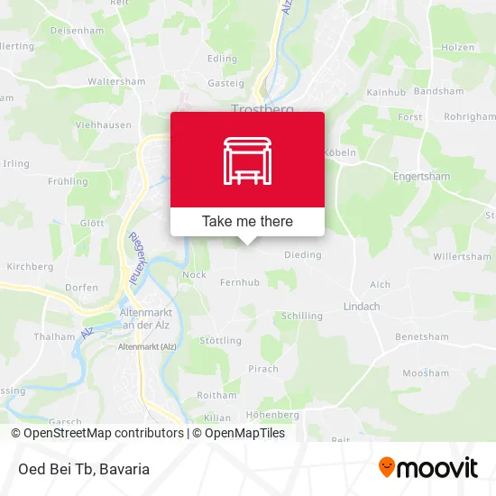 Карта Oed Bei Tb