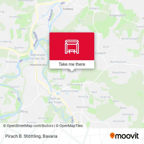 Карта Pirach B. Stöttling