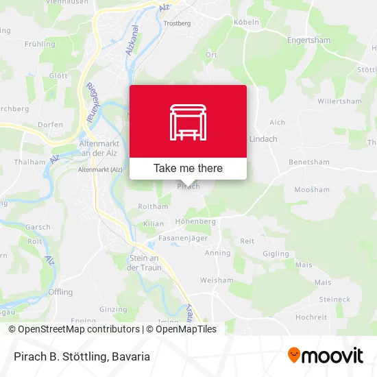 Карта Pirach B. Stöttling