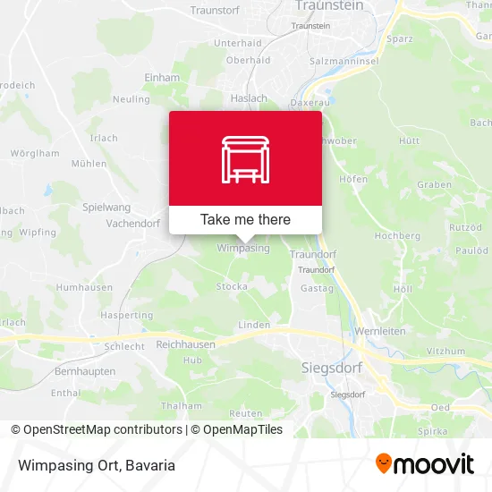 Карта Wimpasing Ort