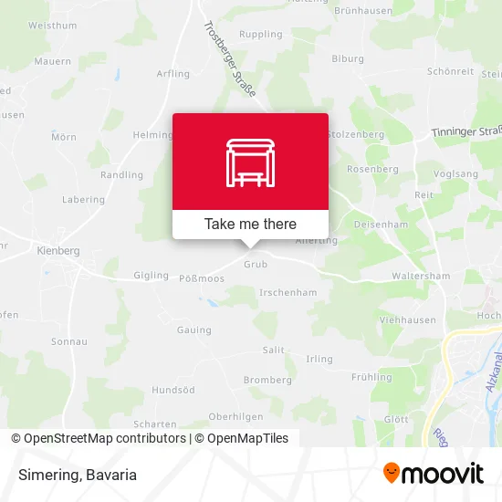 Карта Simering