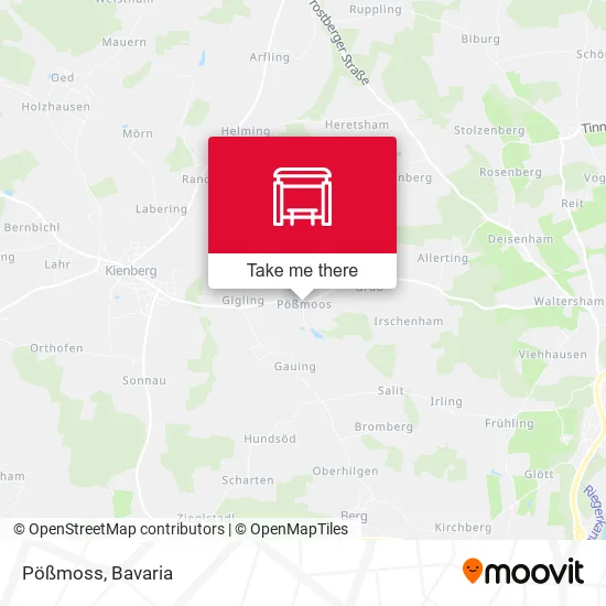 Карта Pößmoss
