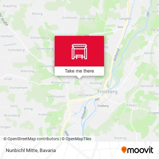 Карта Nunbichl Mitte