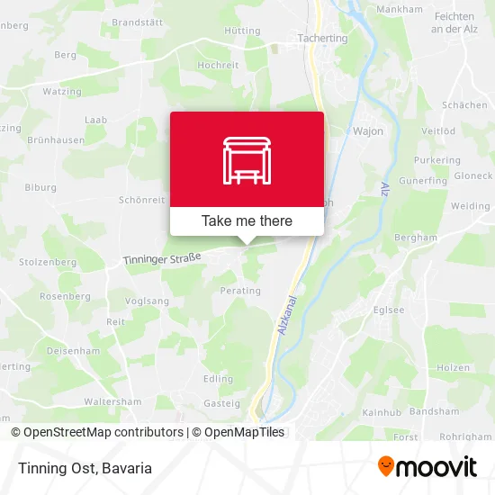 Карта Tinning Ost