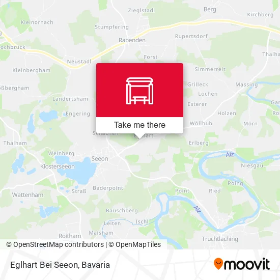 Карта Eglhart Bei Seeon