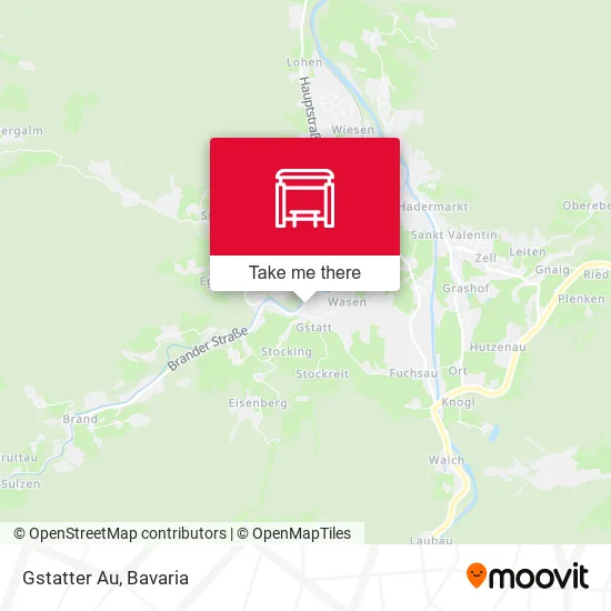 Карта Gstatter Au