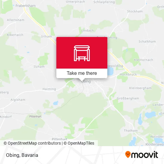 Карта Obing