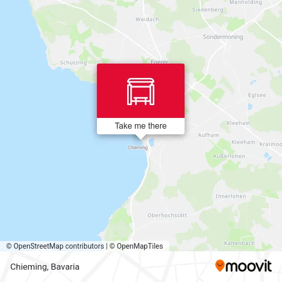 Карта Chieming