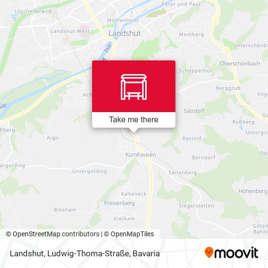 Landshut, Ludwig-Thoma-Straße map
