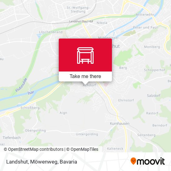 Landshut, Möwenweg map