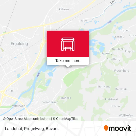 Карта Landshut, Pregelweg