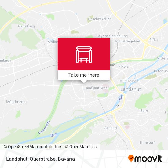 Landshut, Querstraße map
