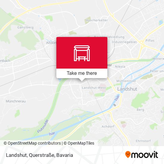 Landshut, Querstraße map