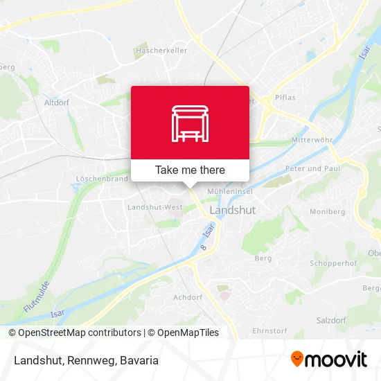 Карта Landshut, Rennweg
