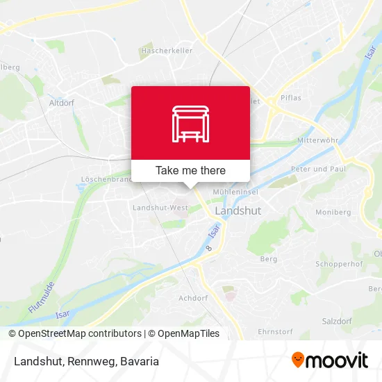 Карта Landshut, Rennweg
