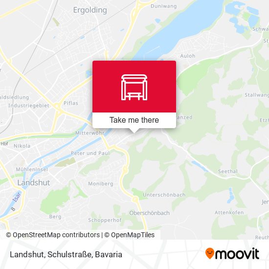 Landshut, Schulstraße map