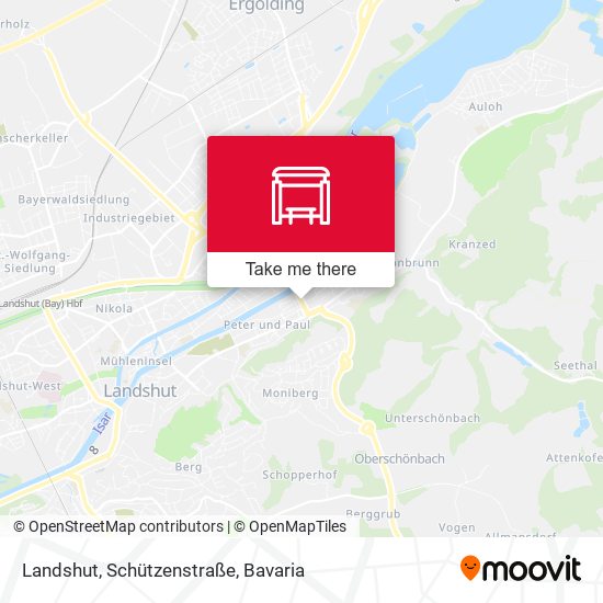 Landshut, Schützenstraße map