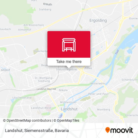 Landshut, Siemensstraße map