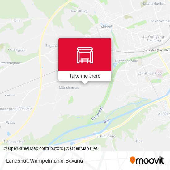 Landshut, Wampelmühle map