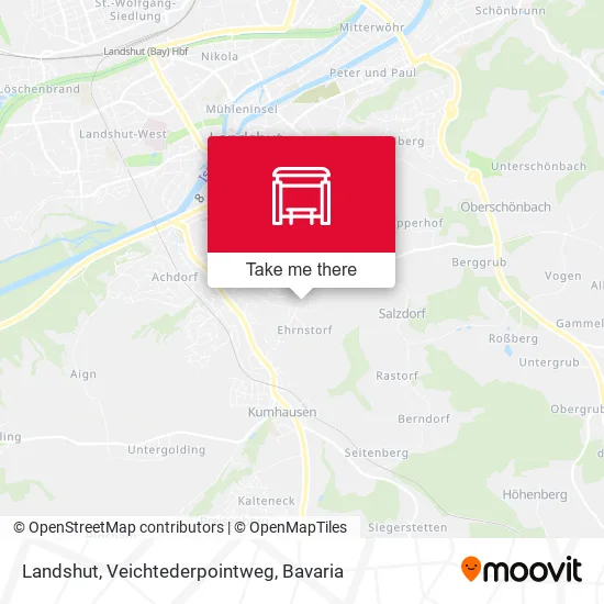 Карта Landshut, Veichtederpointweg