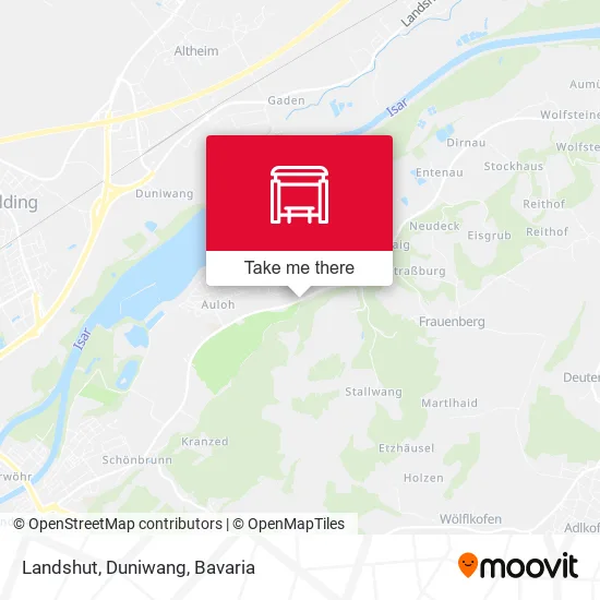 Карта Landshut, Duniwang