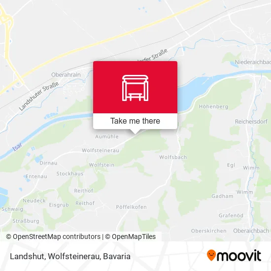 Карта Landshut, Wolfsteinerau
