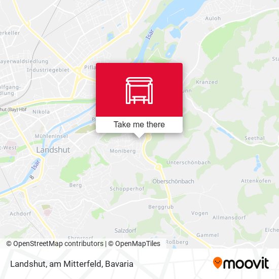 Landshut, am Mitterfeld map