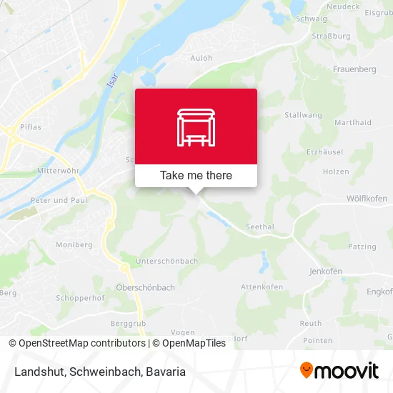 Карта Landshut, Schweinbach