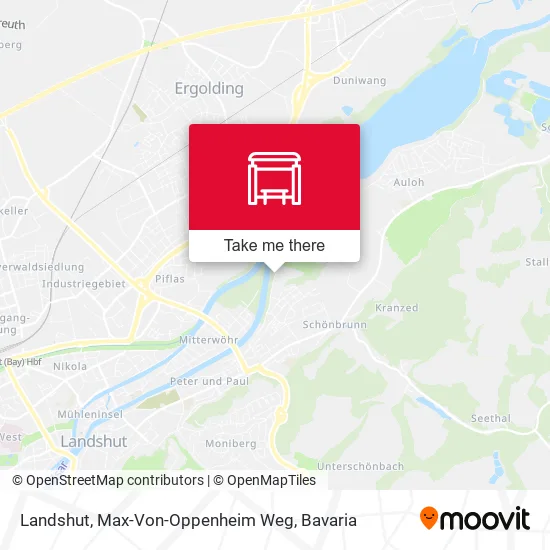 Карта Landshut, Max-Von-Oppenheim Weg