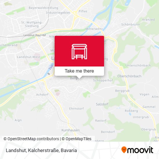 Landshut, Kalcherstraße map
