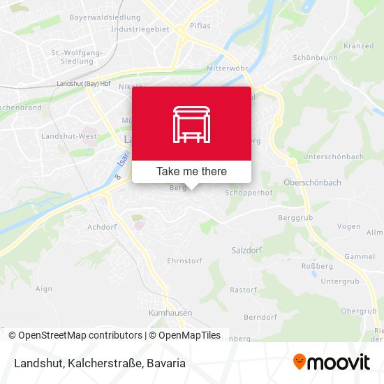 Landshut, Kalcherstraße map