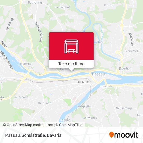 Passau, Schulstraße map
