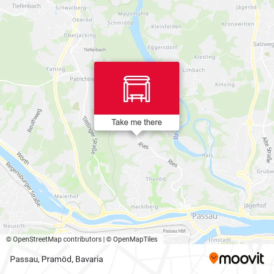 Карта Passau, Pramöd