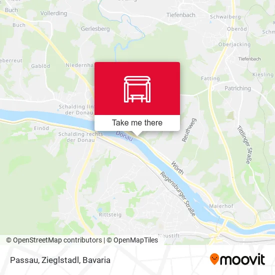 Карта Passau, Zieglstadl