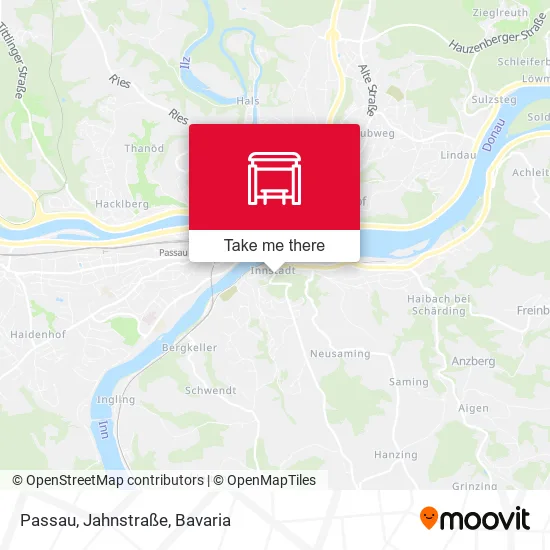 Карта Passau, Jahnstraße