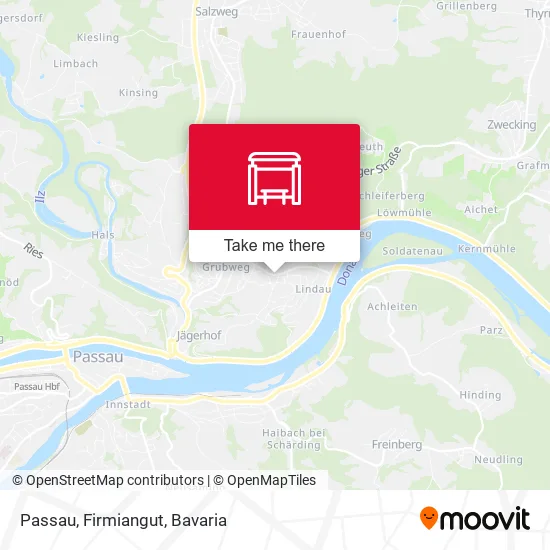 Карта Passau, Firmiangut