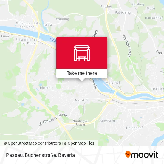 Карта Passau, Buchenstraße
